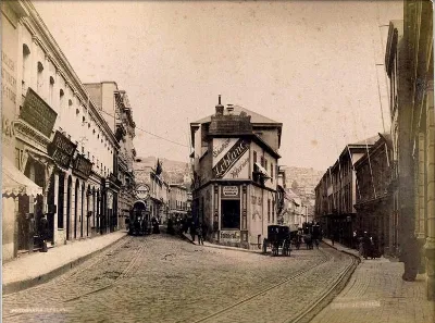 Cruz de Reyes, Valparaíso — aprox. 1890–1930 | Chile de Ayer