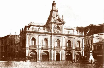Cuartel General de Bomberos de Valparaíso — aprox. 1890–1930 | Chile de Ayer