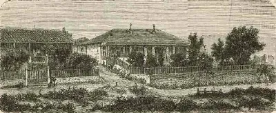 Valparaíso - Casas en el Cerro Alegre — 1872 | Chile de Ayer