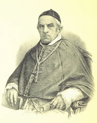 Arzobispo Rafael Valentín Valdivieso — 1872 | Chile de Ayer