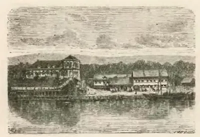 Valdivia - Conclusion de la Isla de la Teja — 1872 | Chile de Ayer