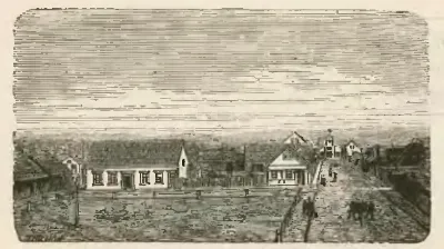 Valdivia - Plaza principal — 1872 | Chile de Ayer