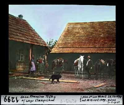 Casa Francisco Tolke, Lago Llanquihue — aprox. 1897–1940 | Chile de Ayer