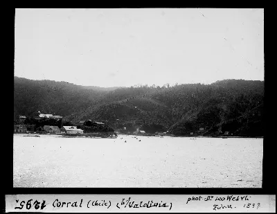 Corral, cerca de Valdivia — aprox. 1897–1940 | Chile de Ayer