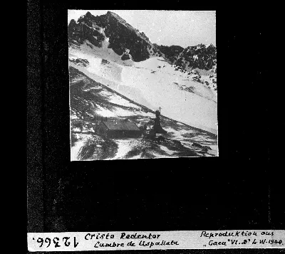 Crista Redentor, Cumbre de Uspallata — aprox. 1940 | Chile de Ayer