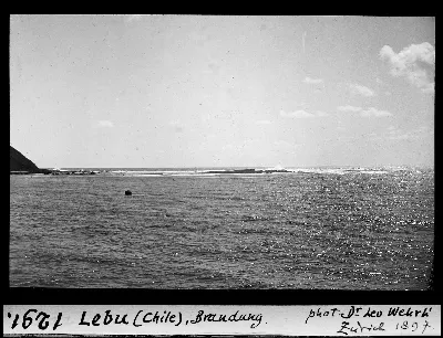 Lebu, oleaje — aprox. 1897–1940 | Chile de Ayer