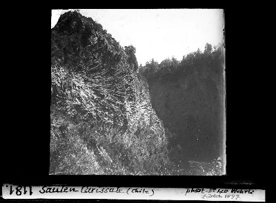 Salten (Drossale) - Formación basáltica, 1897 — aprox. 1897–1940 | Chile de Ayer