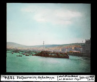 Diapositiva coloreada por Margrit Wehrli-Frey, 1939 — aprox. 1897–1940 | Chile de Ayer
