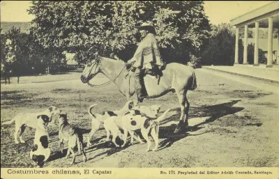 Costumbres chilenas, el capataz — aprox. 1910–1930 | Chile de Ayer