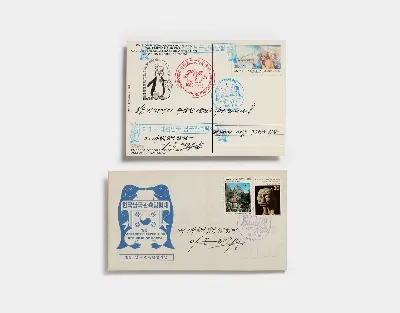 Postal y sobre de expedición antártica — aprox. 1900–1930 | Chile de Ayer