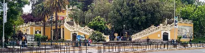 Entrada a Cerro Santa Lucía. Santiago, Chile — aprox. 1880–1930 | Chile de Ayer