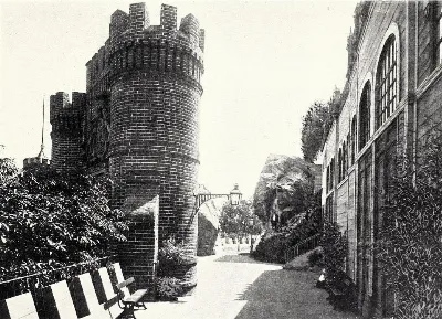 Torreón del Cerro Santa Lucía, Santiago — aprox. 1904–1930 | Chile de Ayer