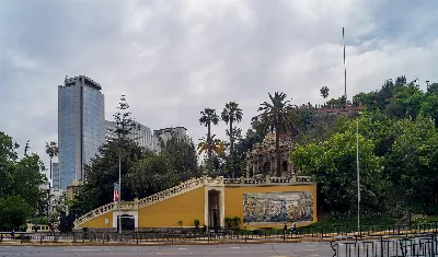 Cerro Santa Lucía. Santiago, Chile — aprox. 1880–1930 | Chile de Ayer