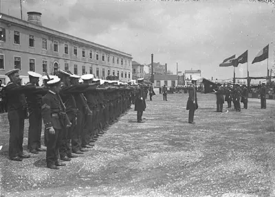 Juramento de los marineros (Portugal) — aprox. 1911 | Chile de Ayer