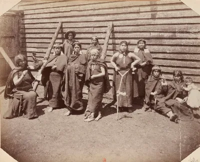 Mapuches, ca. 1890-1900 — aprox. 1890 | Chile de Ayer