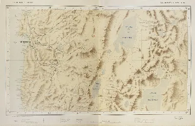 Mapa Antofagasta con salares de Atacama, 1911 — aprox. 1911 | Chile de Ayer