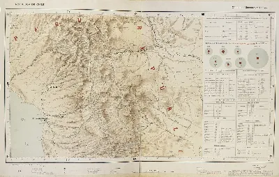 Mapa provincial del Atlas Centenario de Chile, 1911 — aprox. 1911 | Chile de Ayer
