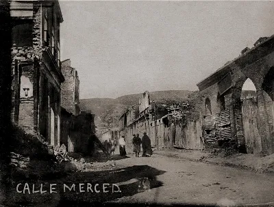 Imágenes luego del Terremoto del 16 de Agosto de 1906 en Valparaíso. — aprox. 1906 | Chile de Ayer