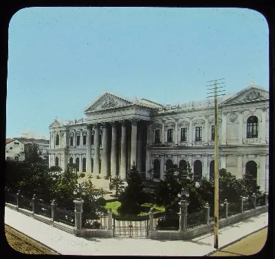 Edificio del Congreso Nacional, Santiago, hacia 1910 — aprox. 1910 | Chile de Ayer