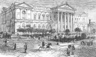 Congreso Nacional, Santiago, 1891 — aprox. 1891 | Chile de Ayer