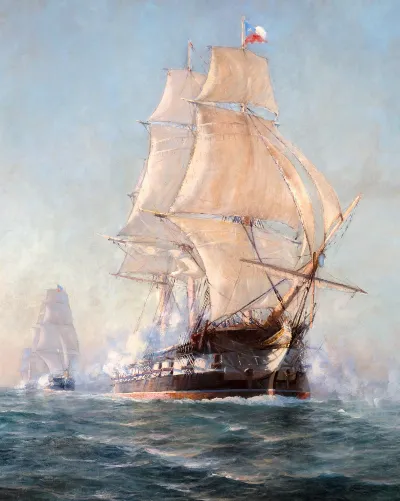 Primera Escuadra Nacional de Chile, 9 de octubre de 1818 — aprox. 1850 | Chile de Ayer