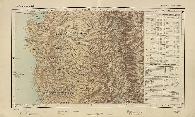 Mapa provincial del Atlas Centenario de Chile — aprox. 1910 | Chile de Ayer