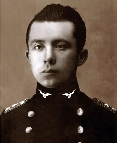 Dagoberto Godoy Fuentealba, retrato militar formal — aprox. 1918 | Chile de Ayer