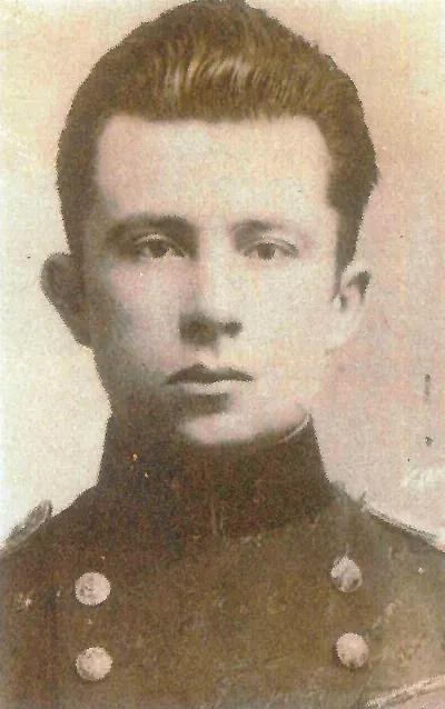 Dagoberto Godoy Fuentealba, oficial militar — aprox. 1918 | Chile de Ayer