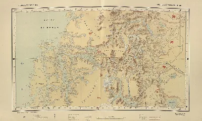 Mapa provincial República de Chile, Oficina de Mensuración de Tierras, 1910 — aprox. 1910 | Chile de Ayer