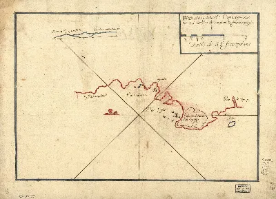 Mapa manuscrito de Chile — aprox. 1910 | Chile de Ayer