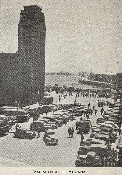 Aduana de Valparaíso, 1949 — 1949 | Chile de Ayer