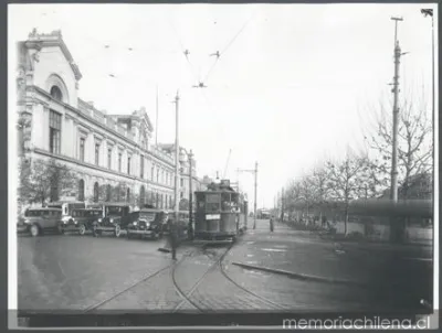 Alameda, Santiago — 1929 | Chile de Ayer