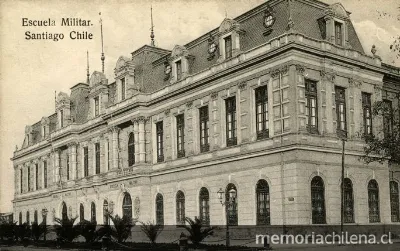 Antigua Escuela Militar — 1912 | Chile de Ayer