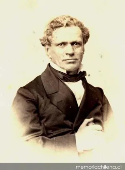 Antonio Varas, retrato de busto formal — 1817 | Chile de Ayer