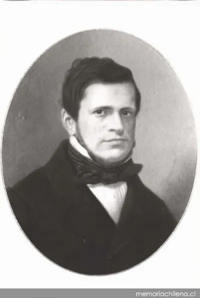 Antonio Varas, retrato formal frontal — 1817 | Chile de Ayer