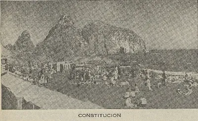 Balneario de Constitución, 1940 — 1940 | Chile de Ayer