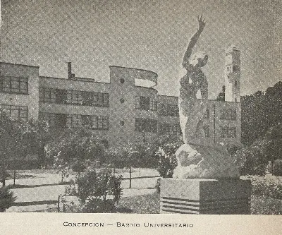 Barrio universitario, Concepción, 1946 — 1946 | Chile de Ayer