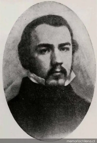 Benjamín Vicuña Mackenna a la edad de 20 años — 1851 | Chile de Ayer