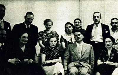 Bienvenida para Luis Enrique Délano a su regreso de España, 1937 — 1937 | Chile de Ayer