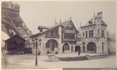 Casas románicas, medievales y del renacimiento, " — 1889 | Chile de Ayer