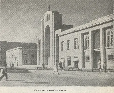 Catedral de Concepción, 1948 — 1948 | Chile de Ayer