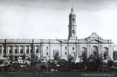 Catedral de Santiago — 1900 | Chile de Ayer