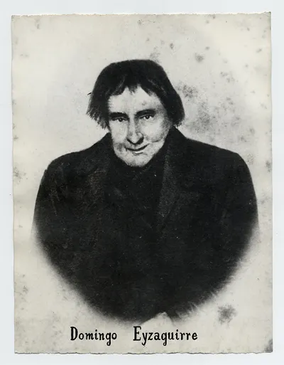 Domingo Eyzaguirre, retrato de medio cuerpo — 1820 | Chile de Ayer