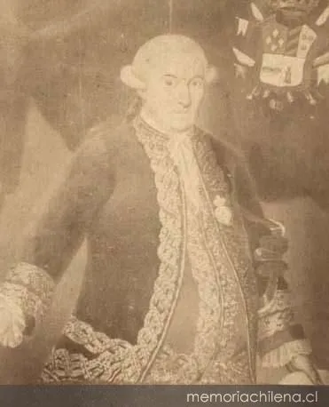 Don Agustín de Jaurégui, 1708-1784 — 1708 | Chile de Ayer