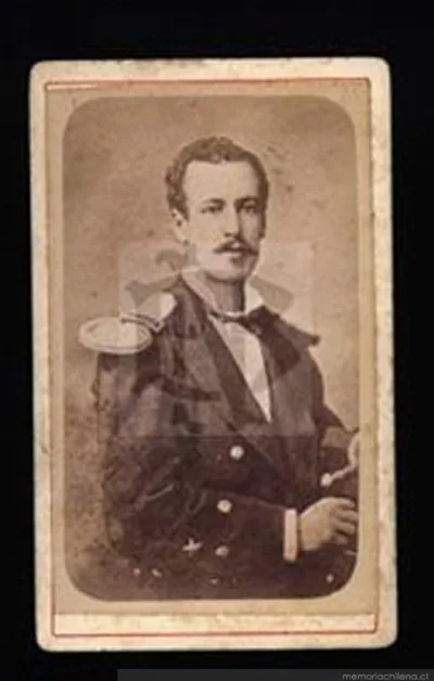 Ernesto Riquelme, hacia 1870 — 1870 | Chile de Ayer