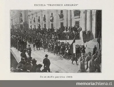 Escuela " — 1928 | Chile de Ayer