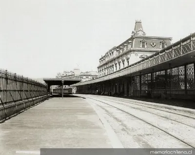 Estación Bellavista de Valparaíso, 1900 — 1900 | Chile de Ayer