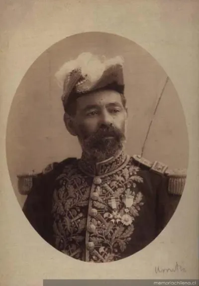 General Gregorio Urrutia, hacia 1890 — 1890 | Chile de Ayer