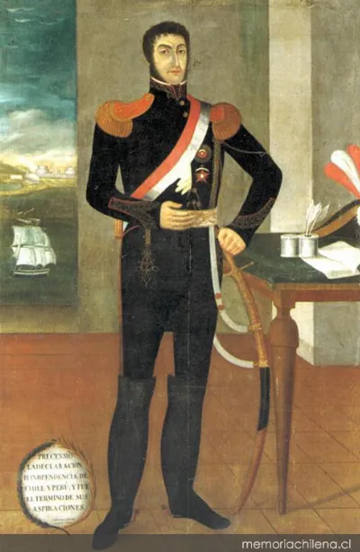 General José de San Martín, 1822 — 1822 | Chile de Ayer