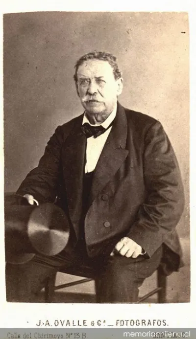 General Manuel Bulnes en su retiro, entre 1841 y 1851 — 1841 | Chile de Ayer